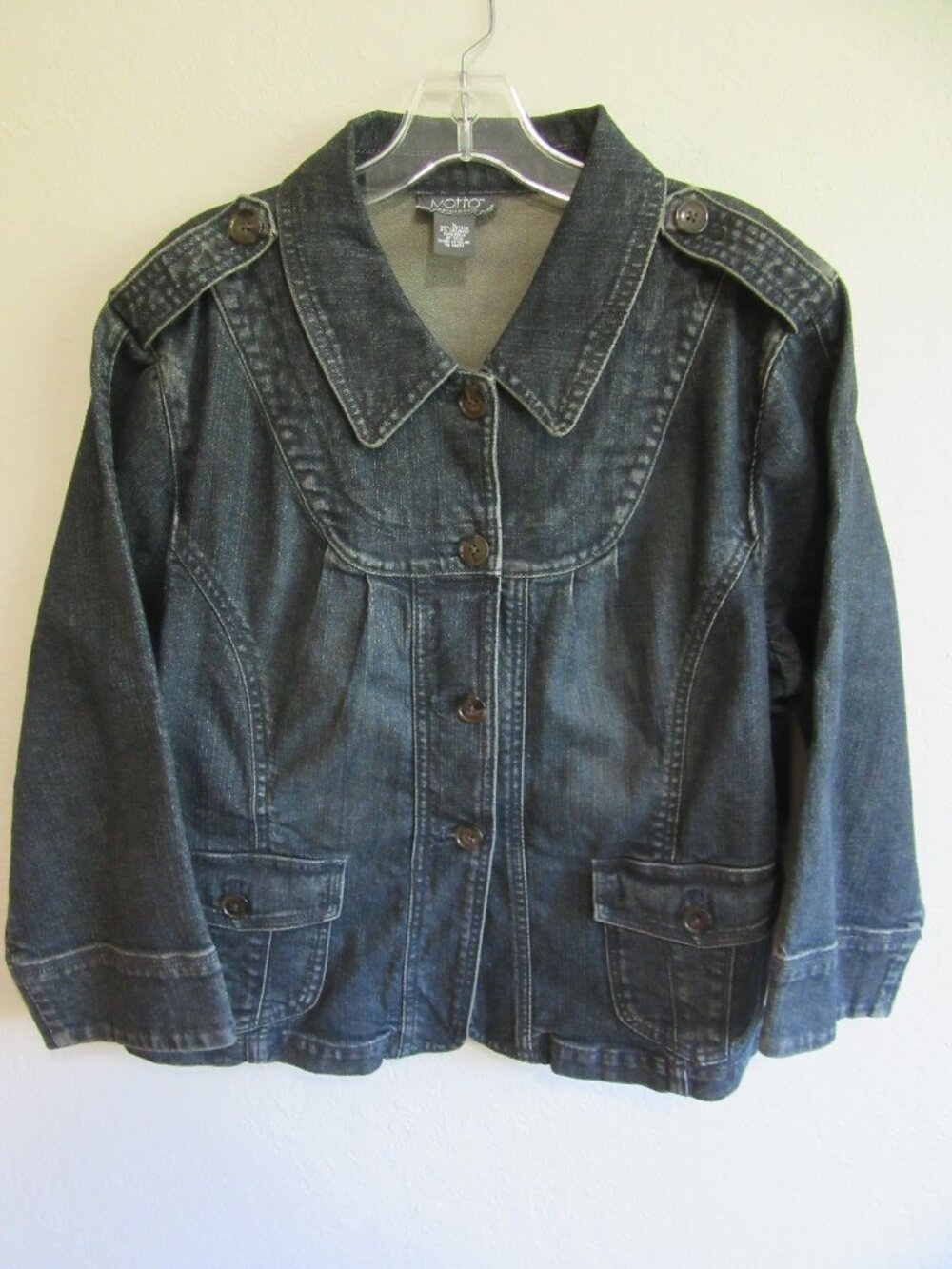 MOTTO Blue L Denim Jacket